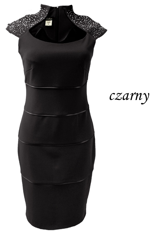 LaKey Alina czarna sukienka dostawa w 24h